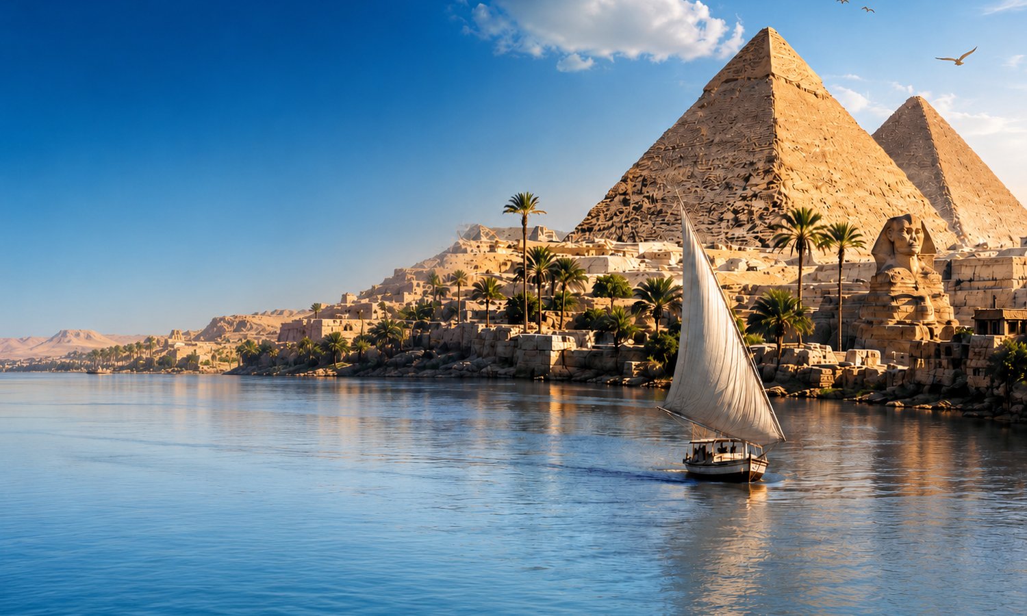 The Pharaohs' Trail: Abu Simbel to Cairo – 7 Days / 6 Nights