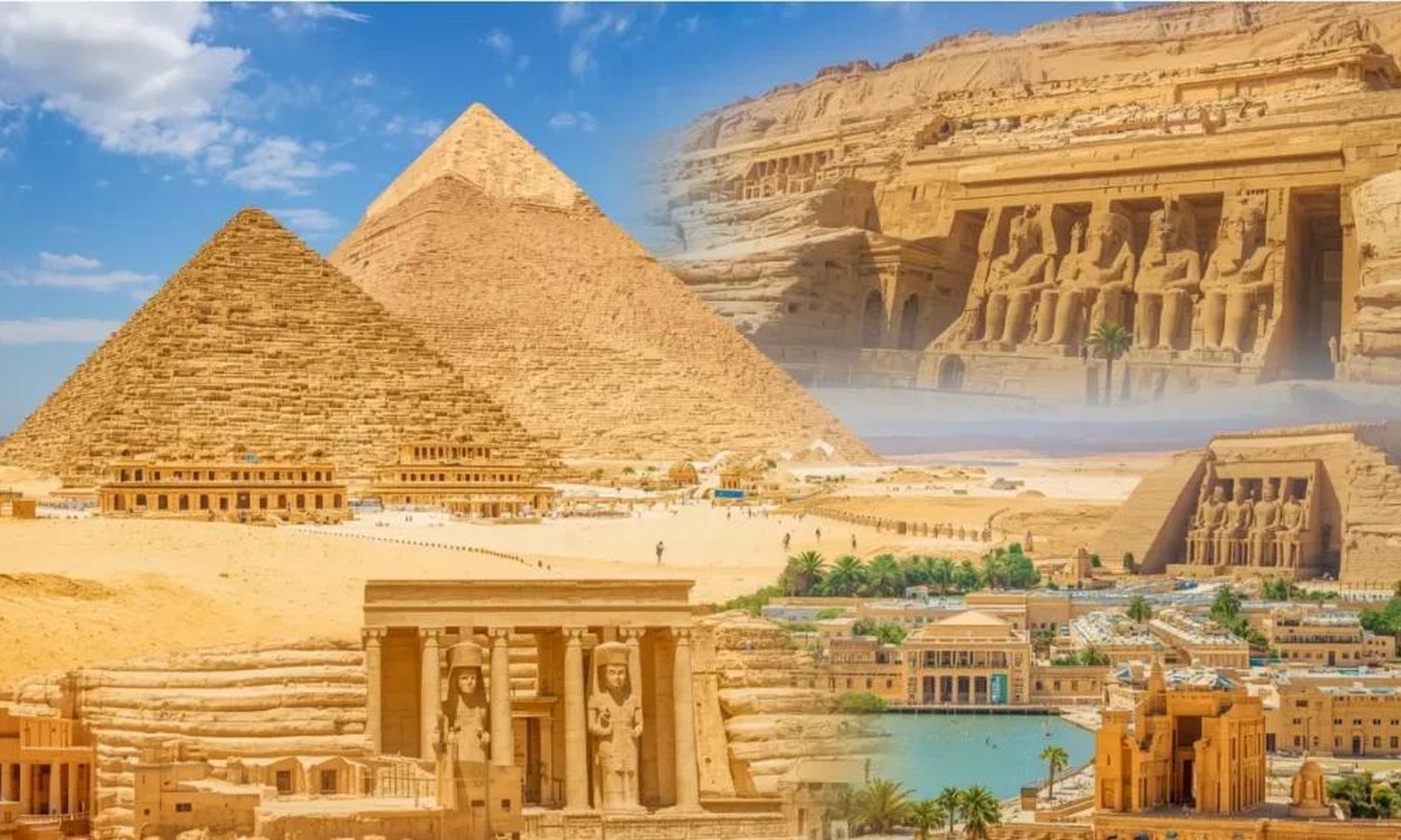 The Land of Pharaohs: Abu Simbel - Oasis - Cairo